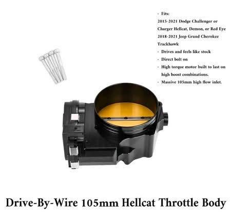 Throttle body 105mm for hellcat 2015-2021 Throttle body 105mm for hellcat 2015-2021