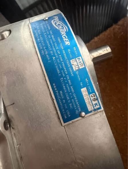 procharger f 1r supercharger procharger f 1r supercharger