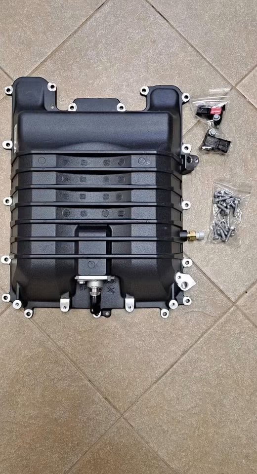 gm lsa zl1 supercharger lid complete with brick gm lsa zl1 supercharger lid complete with brick