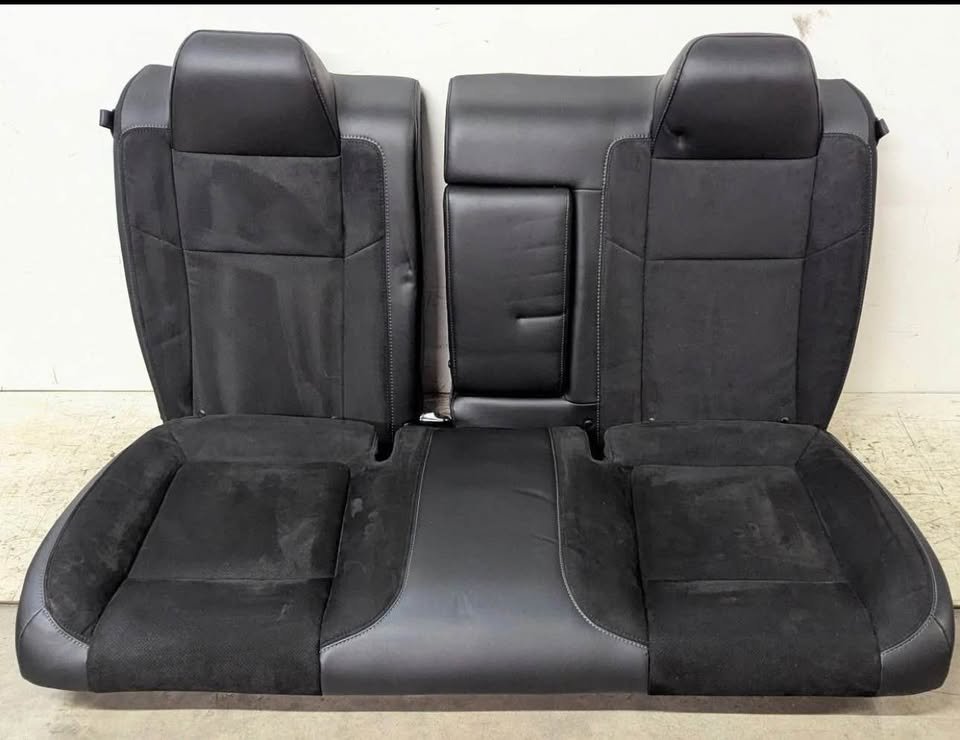 dodge challenger hellcat seats black leather / suede set | fits 18 ,19 ,20 ,21 ,22, 23 dodge challenger hellcat seats black leather / suede set | fits 18 ,19 ,20 ,21 ,22, 23