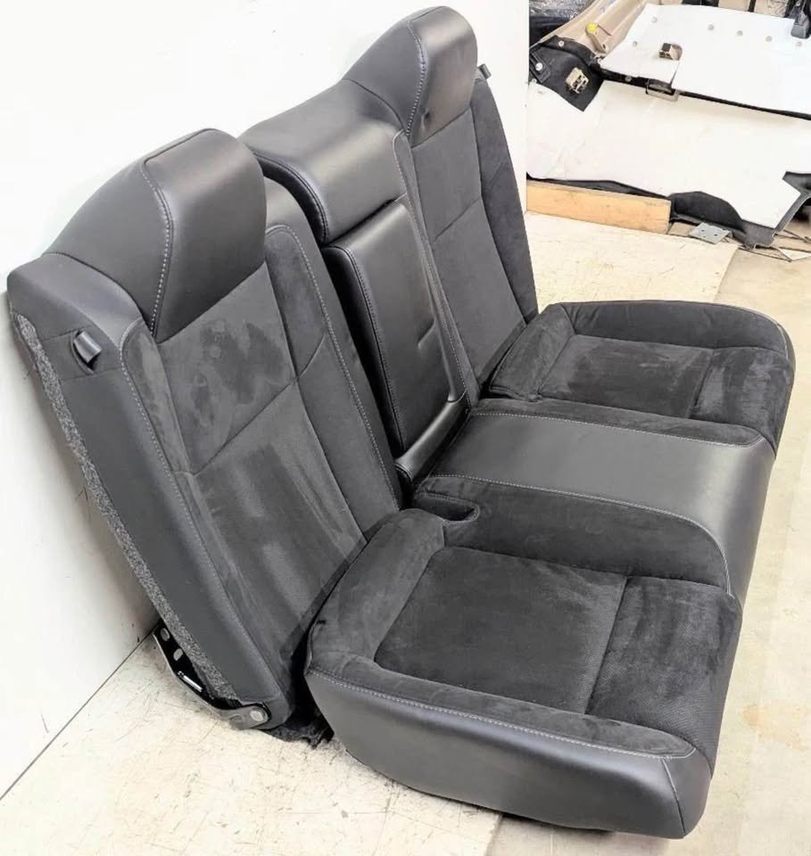 dodge challenger hellcat seats black leather / suede set | fits 18 ,19 ,20 ,21 ,22, 23 dodge challenger hellcat seats black leather / suede set | fits 18 ,19 ,20 ,21 ,22, 23