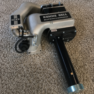 kenne bell fox body supercharger kit black (1986 1993 mustang)