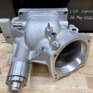 ported lsa supercharger snout 102 103 tb throttle body ls lsx blower